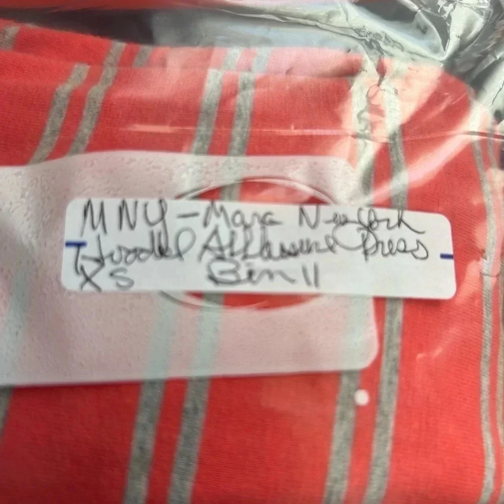 MARC‎ NEW YORK Performance Hooded Dress Athleisure Striped Women’s XS Pickleball
